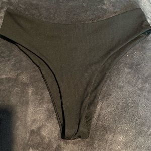 Zaful Black Bikini Bottoms Size M